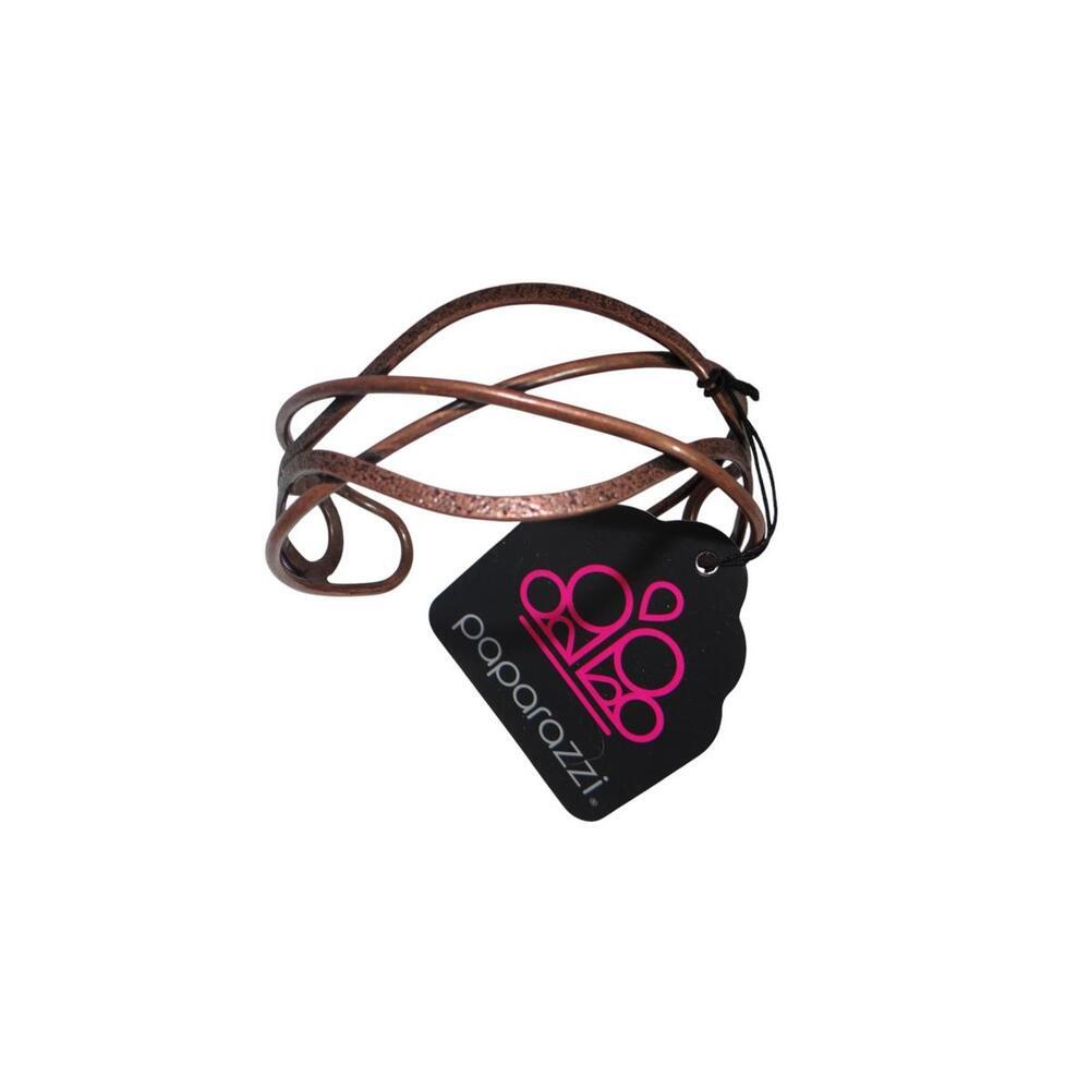 Elegant Copper Wire Cuff Bracelet - Paparazzi‎ Accessories